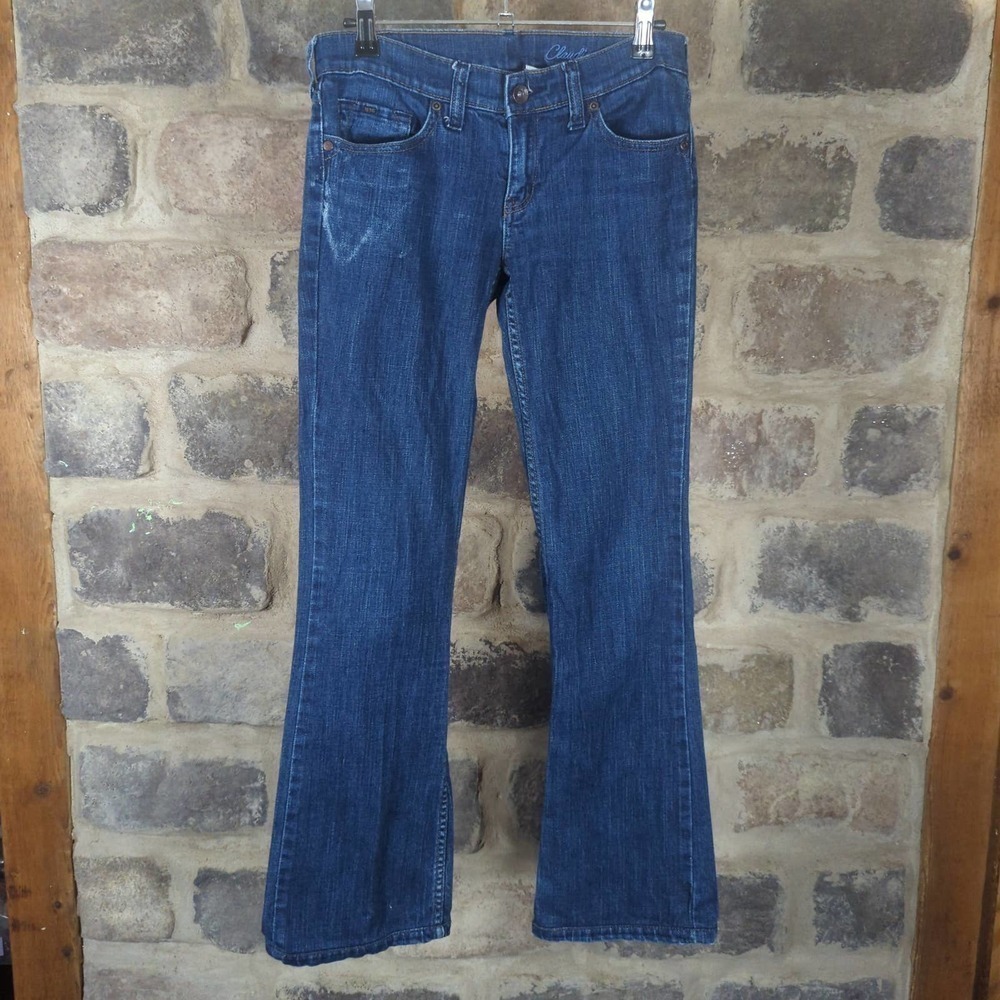 Mng By Mango Claudia Mid Rise Bootcut Denim Jeans Medium Blue Woman's Size 4